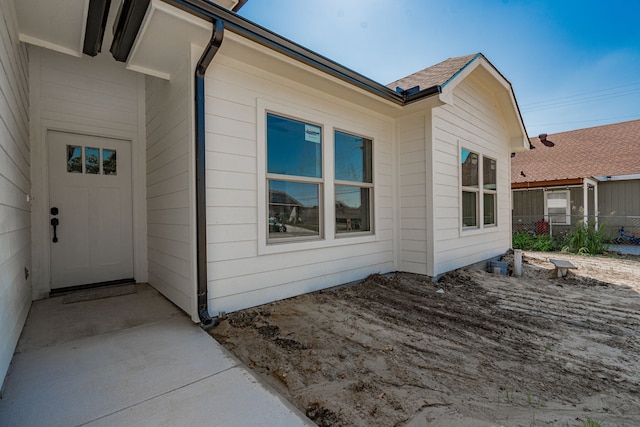 view of entrance to property