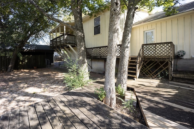 view of deck