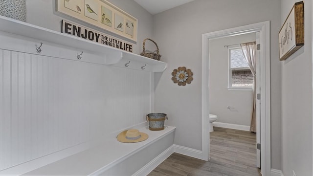 view of mudroom