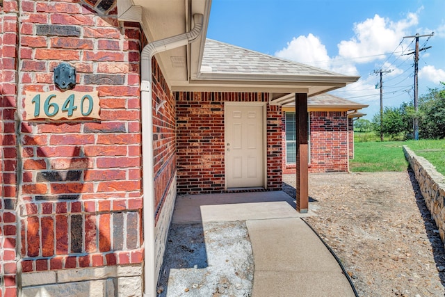 view of property entrance