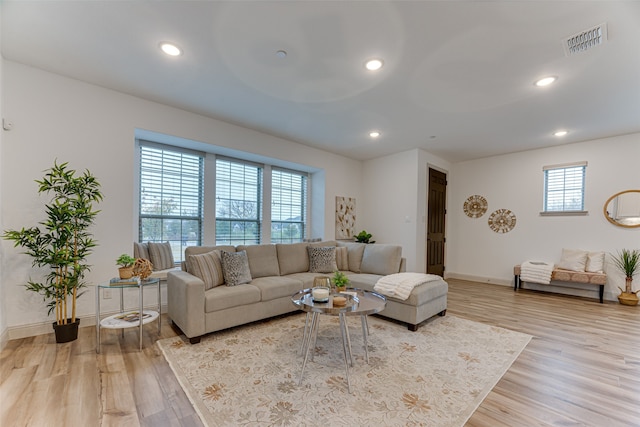 spare room featuring light hardwood / wood-style flooring