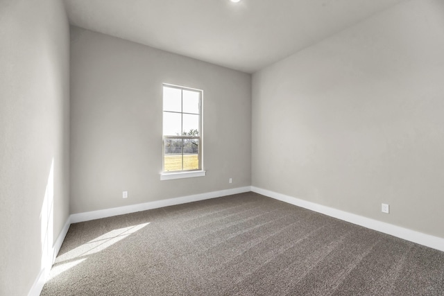 empty room with carpet floors