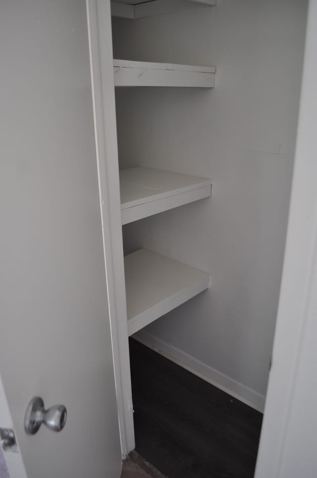 view of closet