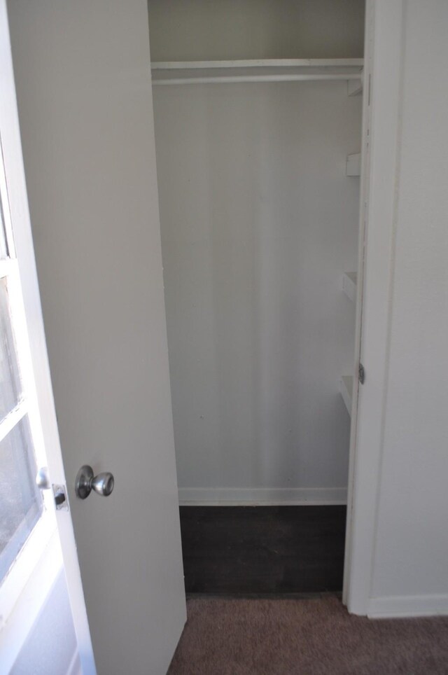 view of closet