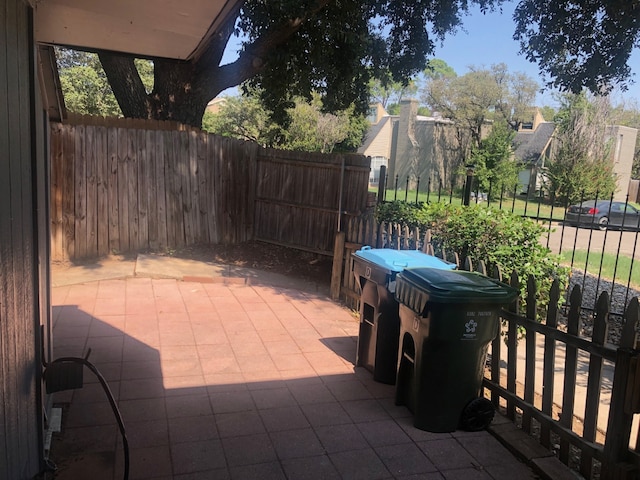 view of patio / terrace