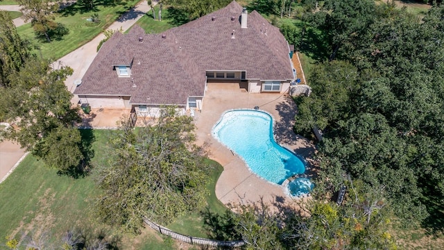 aerial view