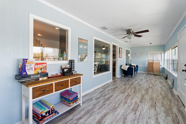sunroom with visible vents
