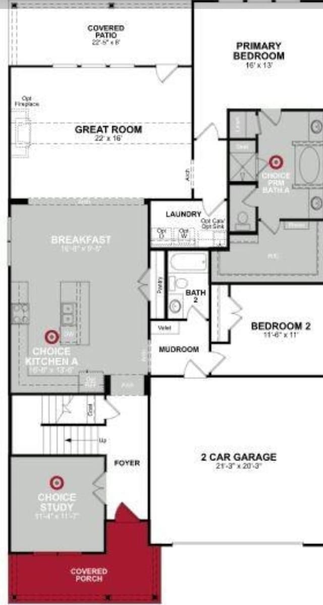 1516 Fairweather Way, Forney, TX 75126 - view of floor plan / room layout