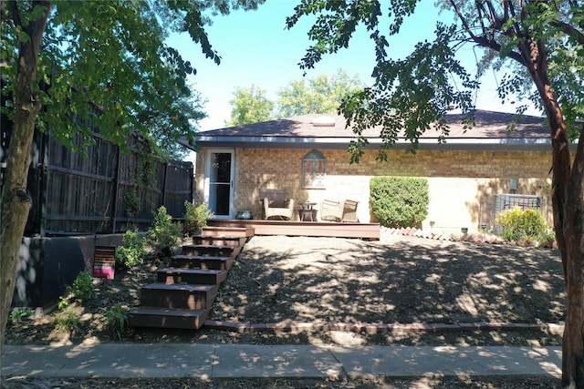 view of back of house