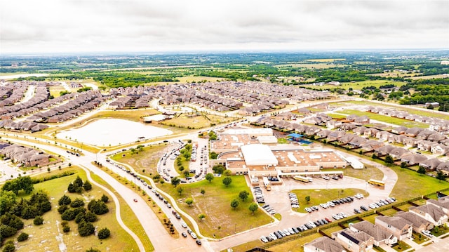 684 Cannon, Fate, TX 75087 - aerial view of property and surrounding area featuring nearby suburban area