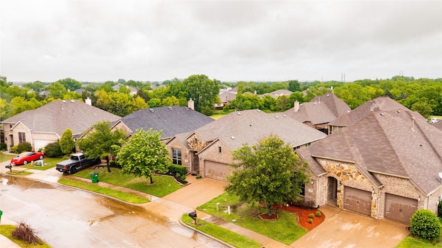 684 Cannon, Fate, TX 75087 - aerial perspective of suburban area