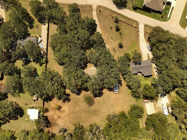 aerial view featuring a rural view