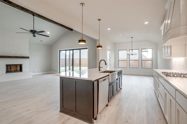 spare room with carpet flooring, a textured ceiling, and ceiling fan