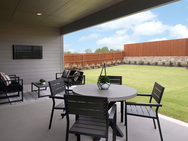 view of patio / terrace