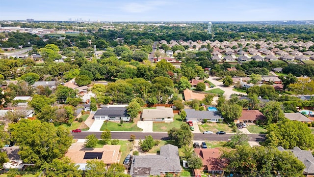 aerial view