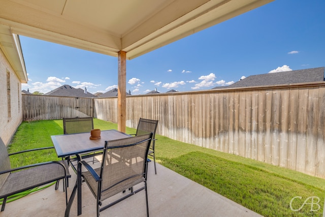 view of patio