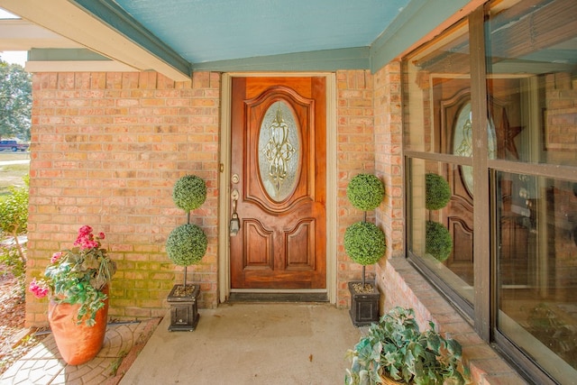 view of property entrance