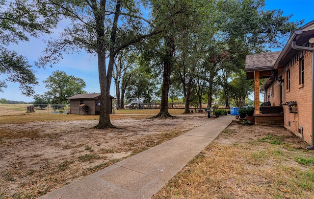 view of yard