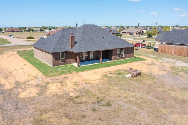 view of back of property