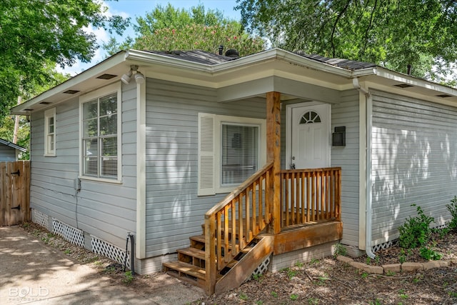 view of front of house