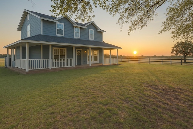 115 Rosser Ranch Rd, Graham, TX 76450 - view of front of property featuring a porch