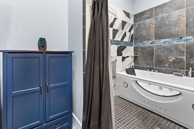 bathroom featuring tile patterned floors