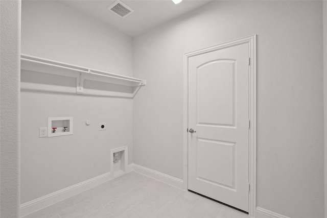 2805 Spring Valley Dr, Anna, TX 75409 - laundry area with hookup for a gas dryer, hookup for an electric dryer, and washer hookup