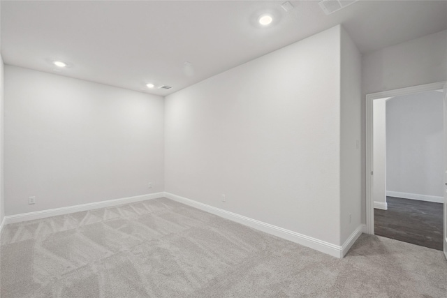 2805 Spring Valley Dr, Anna, TX 75409 - carpeted empty room with baseboards and recessed lighting