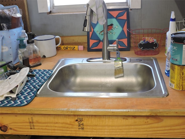 details featuring sink