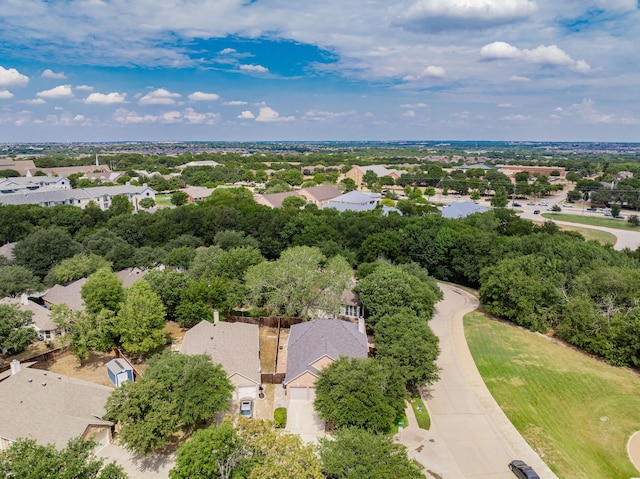 300 Turtle Ct, Mckinney, TX 75072 - birds eye view of property featuring a residential view