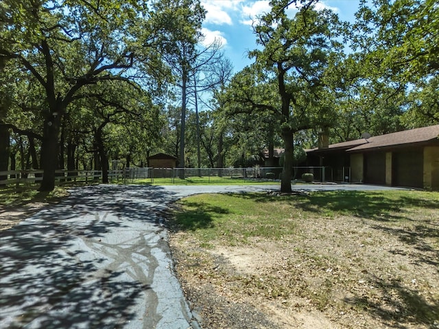 view of yard