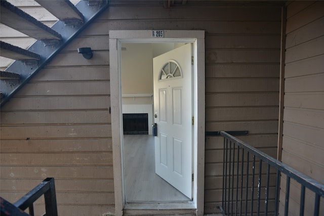 view of property entrance