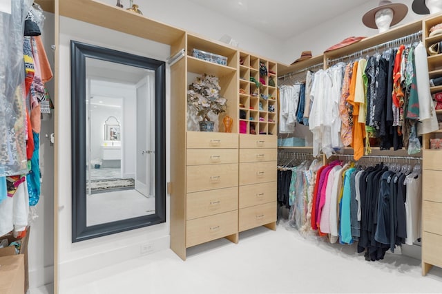 view of spacious closet