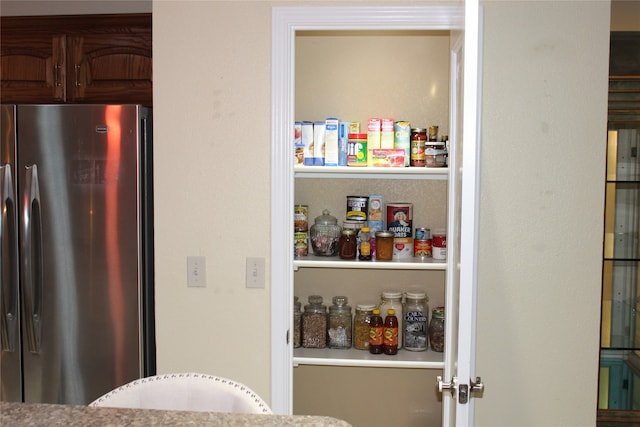 view of pantry