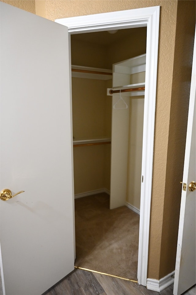 view of closet