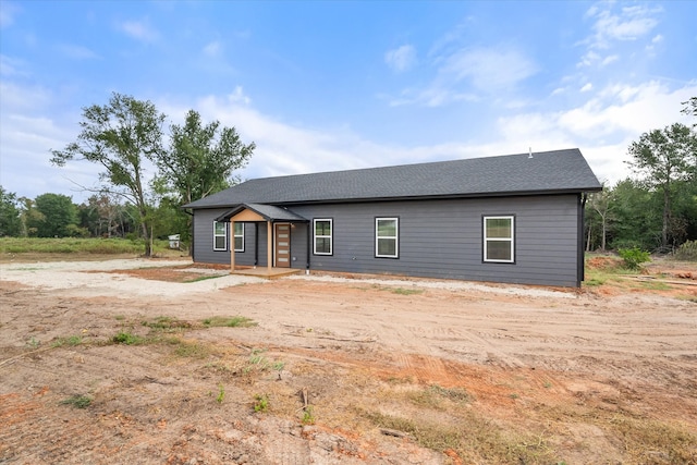 view of ranch-style home