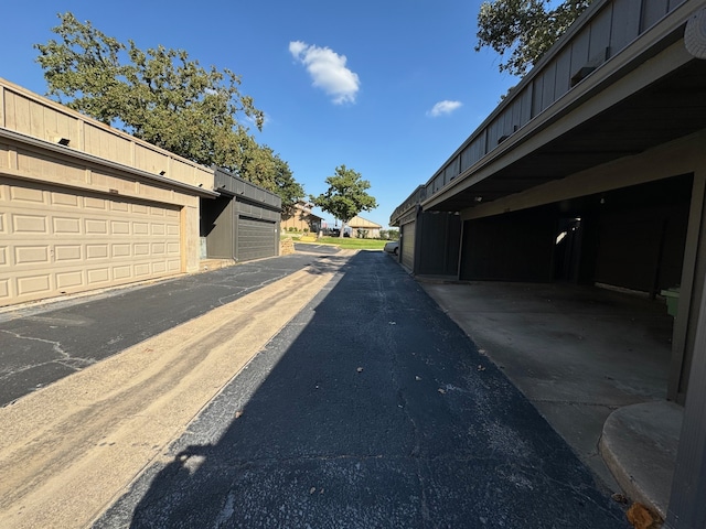 view of road