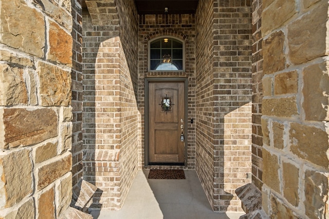 view of entrance to property