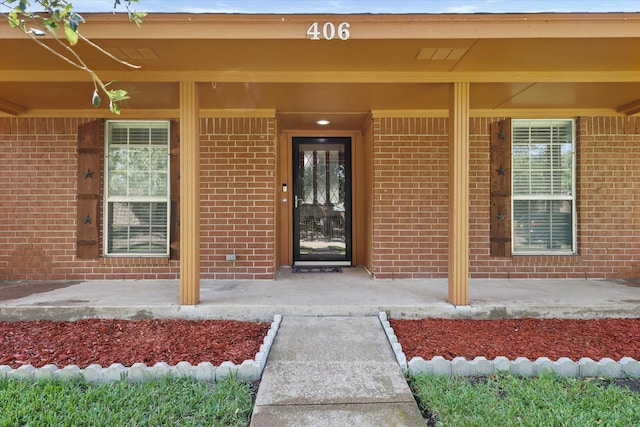 view of property entrance