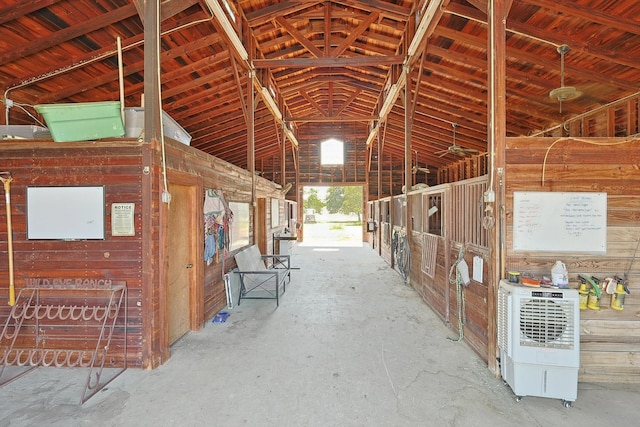 view of stable