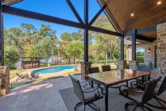 view of patio / terrace