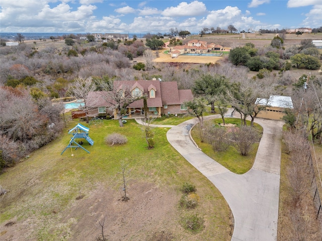 13823 Llano Dr, Weatherford, TX 76087 - view from above of property