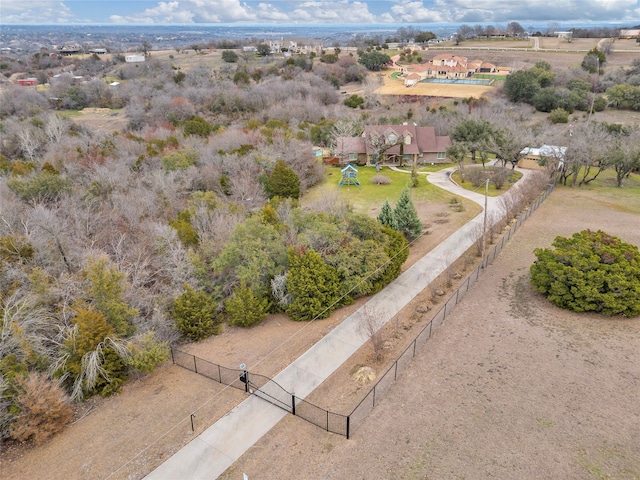 13823 Llano Dr, Weatherford, TX 76087 - aerial view of sparsely populated area