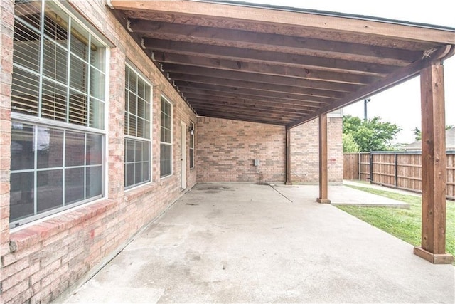 6321 Bear Run Rd, The Colony, TX 75056 - fenced backyard featuring a patio