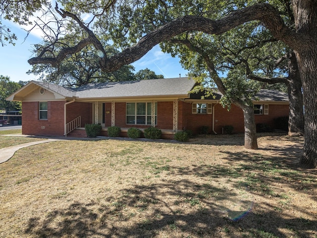 view of ranch-style home