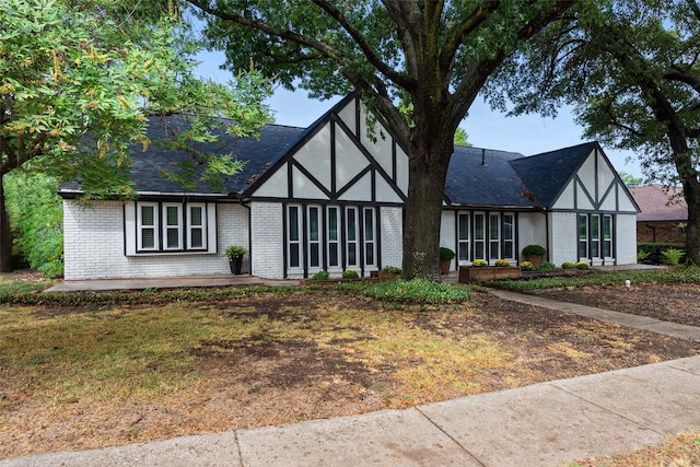 view of english style home