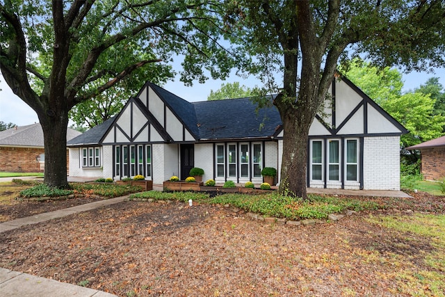 view of english style home