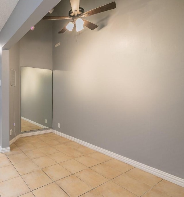 205 Benwynd Dr, Mesquite, TX 75149 - spare room with ceiling fan and light tile patterned floors