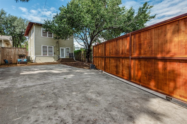 exterior space with a patio area