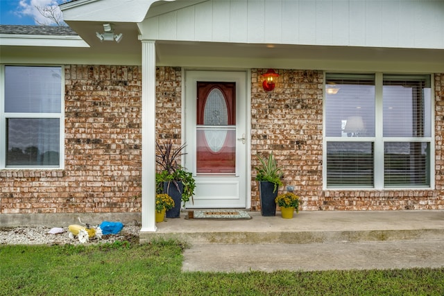 view of entrance to property